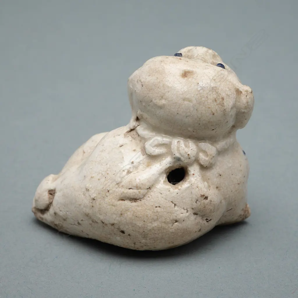 Stoneware water dropper - Sawankhalok - 13th to 16thC, Image 1++